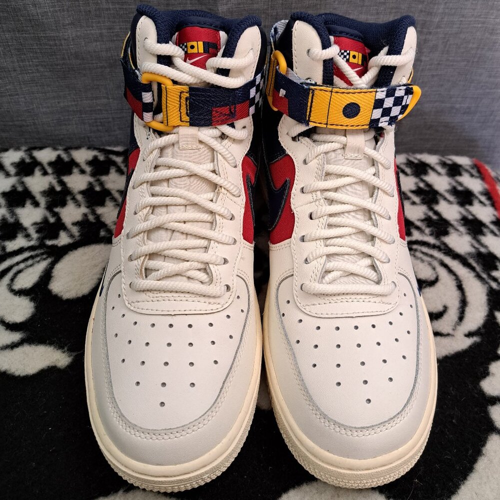 % Nike Air Force 1 AV7958-100 High Nautical Size 5.5Y Nautical Redux A55 - Picture 3 of 14